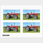 Massey Ferguson 35 Traktor Rechteckiger Aufkleber (Blatt)