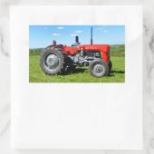 Massey Ferguson 35 Traktor Rechteckiger Aufkleber (Tasche)