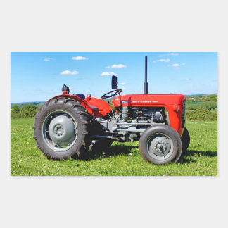 Massey Ferguson 35 Traktor Rechteckiger Aufkleber