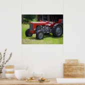 Massey Ferguson 35X Poster (Küche)
