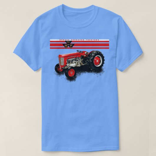 Massey Ferguson 65 Vintag Tractor T-Shirt (Design vorne)