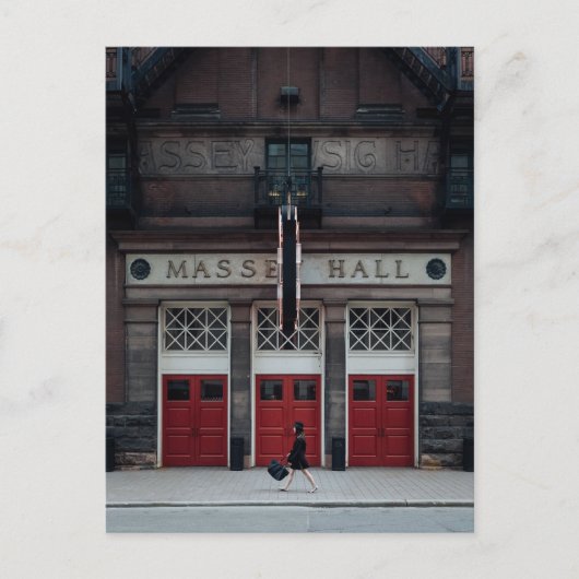 Massey Hall (Schauspieler) Postkarte (Vorderseite)