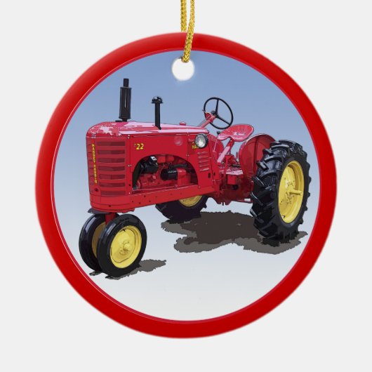 Massey Harris Model 22 Keramikornament (Vorne)
