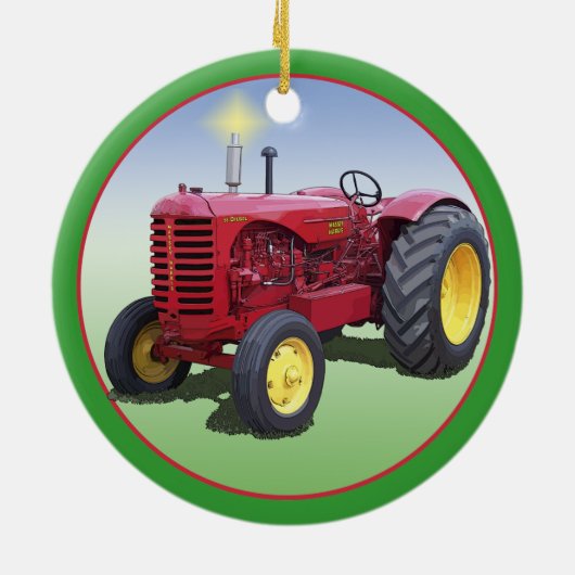 MASSEY HARRIS-MODELL 55 KERAMIK ORNAMENT (Hinten)