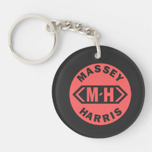 Massey Harris Traktor Klasse Vintage Wandernde Ent Schlüsselanhänger