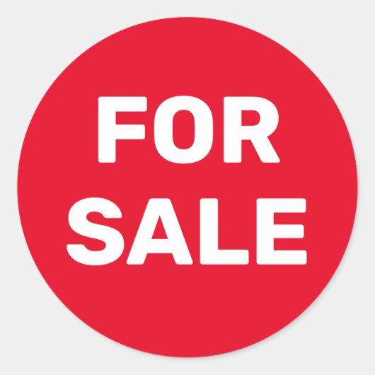 Maßgeblich für den Verkauf Runder Aufkleber (Vorderseite)