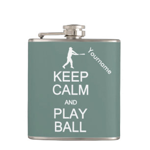Maßgebliche Flasche "Calm & Play Ball" behalten Flachmann