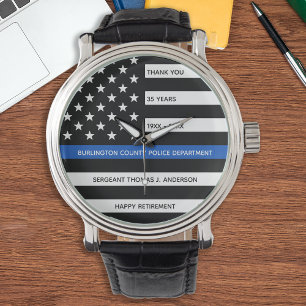 Maßgeblicher Polizeibeamter Strafvollzug Armbanduhr