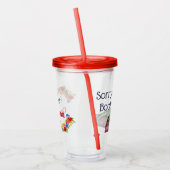 Maßgeschneidert für Oma Akrylic Tumbler Acryltrinkbecher (Links)