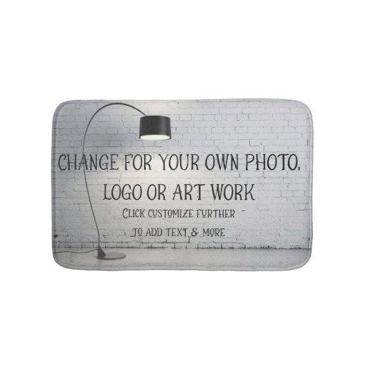 Maßgeschneidert für Sie Personalisiert Badematte (Vorderseite)