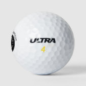 Maßgeschneidert Geboren zum Golf zwangsweise Schwa Golfball (Logo)