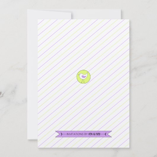 Maßgeschneidert hat sie Twins Baby Dusche Einladun Einladung (Rückseite)