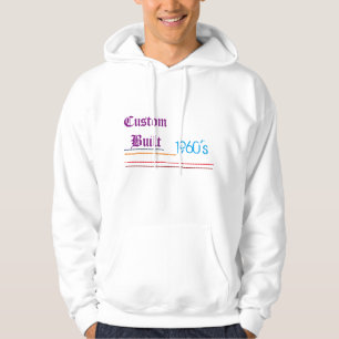 maßgeschneidert hergestellt in den 60er Jahren Hum Hoodie
