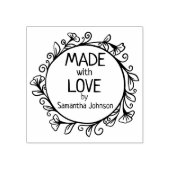 Maßgeschneidert mit Liebe von Gummistempel (Prägung)