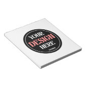 Maßgeschneidert, modern, elegant und zeitlos notizblock (angewinkelt)