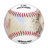 Maßgeschneidert Personalisiert Baseball (Vorderseite)