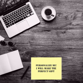 Maßgeschneidert, personalisiert für z.B. Büro, Sch Post-it Klebezettel