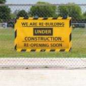 Maßgeschneidert sind wir wieder Gebäude im Bau Banner (Insitu)