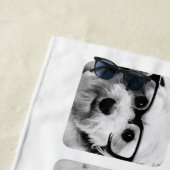 Maßgeschneiderte 10-FotoCollage mit gerundeten Rah Strandtuch (Beispiel)