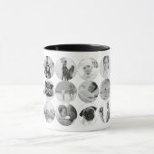 Maßgeschneiderte 24 Fotos Moderne Erinnerungen für Tasse (Zentrum)