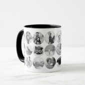 Maßgeschneiderte 24 Fotos Moderne Erinnerungen für Tasse (Vorderseite Links)