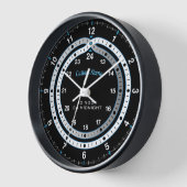 Maßgeschneiderte 24-Stunden-Uhr Uhr (Winkel)