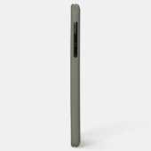 Maßgeschneiderte 2-Tone Moss Green iPhone Case (Hinten/Links)