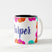 Maßgeschneiderte 2-Töne-Tasse Zweifarbige Tasse (VorderseiteRechts)