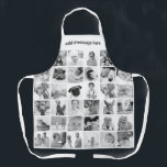 Maßgeschneiderte 34 Foto Moderne Foto-Collage für  Schürze<br><div class="desc">Hinzufügen von benutzerdefinierten Meldungen und Fotos</div>