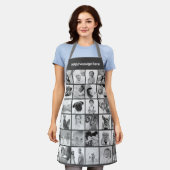 Maßgeschneiderte 34 Foto Moderne Foto-Collage für Schürze (Getragen)