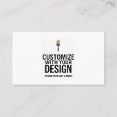 Maßgeschneiderte 3,5x2" Leerfirma klein Visitenkarte (Vorderseite)