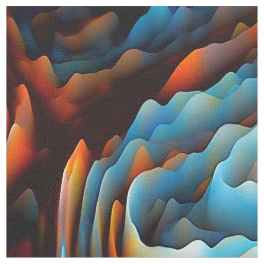 Maßgeschneiderte 3D-Abstrakt Art 20A-20B-Optionen Stoff (Nahaufnahme)
