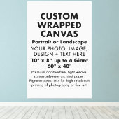 Maßgeschneiderte 40" x 60" PREMIUM WRAPPED CANVAS  Leinwanddruck (Insitu (Holzboden))