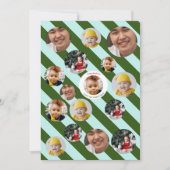 Maßgeschneiderte 4-Foto-🎄 Weihnachten Einladung (Vorderseite)