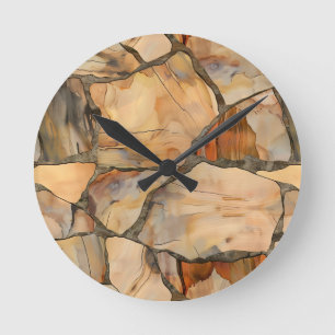 Maßgeschneiderte 8" Runde Acrylwand-Uhr Wanduhr