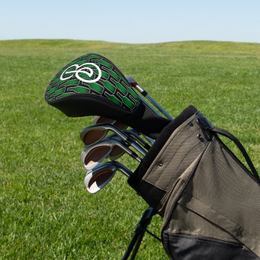 Maßgeschneiderte Abdeckung mit Bierflasche Golf Headcover (In SItu)