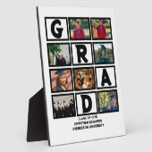 Maßgeschneiderte Abschluss-Klasse für Foto-Collage Fotoplatte (Seite)