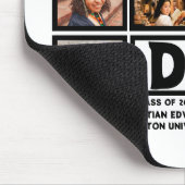 Maßgeschneiderte Abschluss-Klasse für Foto-Collage Mousepad (Ecke)