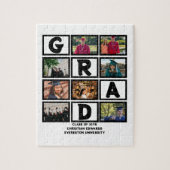 Maßgeschneiderte Abschluss-Klasse für Foto-Collage Puzzle (Vertikal)