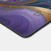 Maßgeschneiderte Abstrakte Baumschnecke Schreibtischunterlage (Ecke)