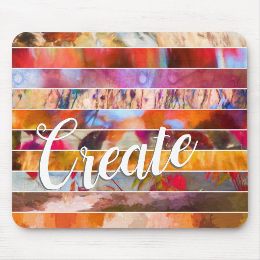 Maßgeschneiderte, Abstrakte Kunst Mousepad (Vorne)