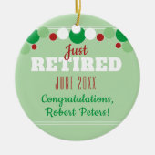 Maßgeschneiderte Altersstruktur Keramik Ornament (Vorne)