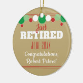 Maßgeschneiderte Altersstruktur Keramik Ornament (Links)