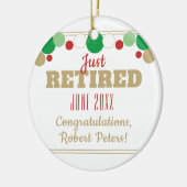 Maßgeschneiderte Altersstruktur Keramik Ornament (Links)