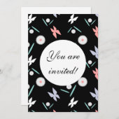 Maßgeschneiderte Ankündigung von Schmetterlingen (Vorne/Hinten)