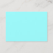 Maßgeschneiderte Aqua Mosaic Chubby Business Cards Visitenkarte (Rückseite)