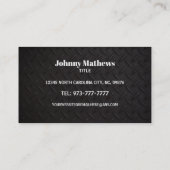 Maßgeschneiderte Asphaltreparaturkarten Visitenkarte (Rückseite)