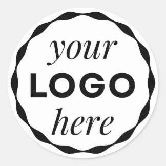 Maßgeschneiderte Aufkleber für das Logo