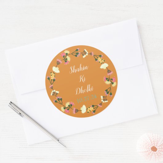 Maßgeschneiderte Aufkleber für dholki (Umschlag)