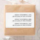 Maßgeschneiderte Aufkleber für "neues Datum" für M (Insitu)